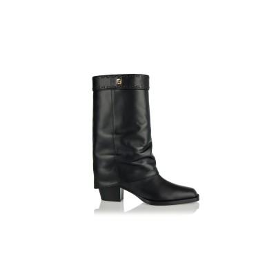 FENDI LEATHER ANKLE BOOTS 8W8802AOSHF0QA1